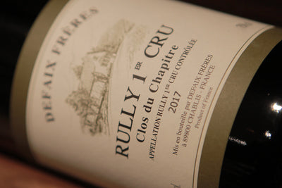 2017 Defaix Frères Rully 1er Cru 'Clos du Chapitre'