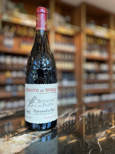 Backdoor Bonneau: 2005 Bosquet des Papes CDP 'Chante le Merle'