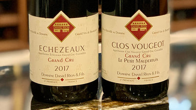 2017 Daniel Rion 'Echezeaux' & 'Clos Vougeot'